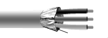 Non-Paired Wire - 16 AWG - FEP - Fluorinated Ethylene Propylene Outer Jacket - 1 FT