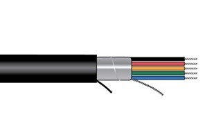 Alpha Wire 35386 - 18 AWG - PE - Polyethylene Outer Jacket - 1 FT - 300 V RMS - BLACK