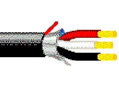 Belden 1031A 0061000 - 16 AWG - 1 C - 1000 EA - 300 V RMS - BLUE/LIGHT
