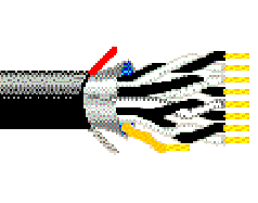 Belden 1058A 0107500 - 20^22 AWG - ^1 C - 7500 FT - 300 V RMS (PLTC^ CMG)^ 150 V RMS (ITC) - BLACK