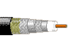 Belden 1190A 0101000 - 18 AWG -  C - 1000 FT - 350 V RMS - BLACK