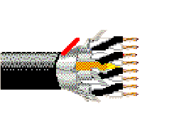 Belden 1477A 0061000 - 18^22 AWG - ^1 C - 1000 EA - 300 V RMS - BLUE/LIGHT