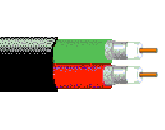 Belden Dual RG-6/U Type Precision Low Loss Serial Digital Video Coax