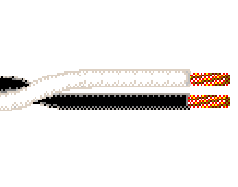 Belden 1860A D261000 - 12 AWG - 2 C - 1000 FT - 150 V RMS - BLACK/NATURAL