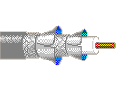 Belden 3092A 010500 - 18 AWG -  C - 500 FTBLACK