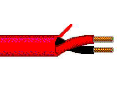 Belden 5220UN 0021000 - 16 AWG - 2 C - 1000 FT - 150 V RMS - RED