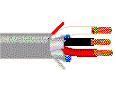 Belden 5401GE 0081000 - 20 AWG -  C - 1000 FT - 300 V RMS - GRAY