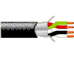 Belden 5541P1 0081000 - 22 AWG - 0 C - 1000 EA - 300 V RMS - GRAY