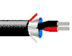 Belden 9342 0101000 - 16 AWG -  C - 1000 EA - 600 V RMS (NEC Type TC)^ 150 V RMS (NPLF) - BLACK