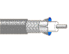 Belden 735A1 008500 - 26 AWG -  C - 500 FT - 300 V RMS - GRAY