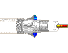 Belden 7916A 010U500 - 18 AWG -  C - U500 EA - 300 V RMS - BLACK