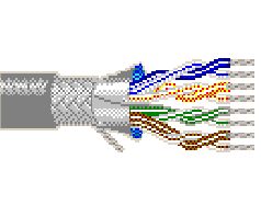 Belden 8112 0601000 - 24 AWG - 1 C - 1000 EA - 30 V RMS (UL AWM Style 2919)^ 300 V RMS - CHROME