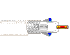 Belden 1695A 0081000 - 18 AWG -  C - 1000 FT - 300 V RMS - GRAY