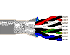 Belden 8310 0601000 - 22 AWG -  C - 1000 EA - 300 V RMS (UL AWM Style 2464) - CHROME