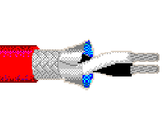 Belden 83552 002500 - 22 AWG - 2 C - 500 FT - 300 V RMS - RED