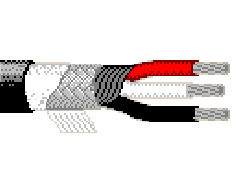 Belden 8406 010100 - 24 AWG - 3 C - 100 EA - 300 V RMS - BLACK