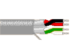 Belden 8723SB 0101000 - 22 AWG -  C - 1000 EA - 300 V RMS - BLACK