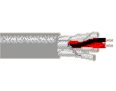 Belden 8774 060500 - 22 AWG -  C - 500 EA - 30 V RMS (UL AWM Style 2919)^ 300 V RMS (CM) - CHROME