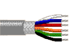 Belden 9261 0601000 - 20 AWG - 12 C - 1000 EA - 300 V RMS (UL AWM Style 2464) - CHROME