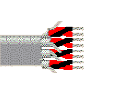 Belden 9388 060500 - 18 AWG -  C - 500 EA - 300 V RMS (PLTC^ CMG)^ 150 V RMS (ITC) - CHROME