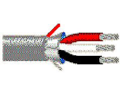 Belden 9367 060500 - 14 AWG - 3 C - 500 EA - 300 V RMS - CHROME