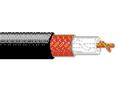 Belden 8254 010500 - 22 AWG -  C - 500 EA - 750 V RMS - BLACK