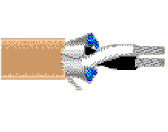 Belden 9414 T35500 - 22 AWG -  C - 500 EA - 300 V RMS (UL AWM Style 2464) - BEIGE/PALE FAWN