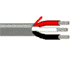 Belden 9493 060U1000 - 18 AWG - 3 C - U1000 EA - 20.000 V RMS - CHROME