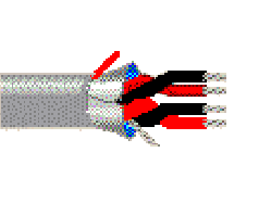 Belden 9552 0605000 - 18 AWG -  C - 5000 FT - 300 V RMS (PLTC^ CMG)^ 150 V RMS (ITC) - CHROME