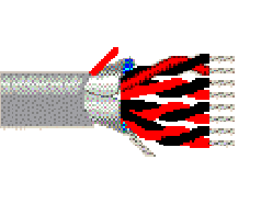 Belden 9524 060500 - 22 AWG -  C - 500 EA - 300 V RMS - CHROME