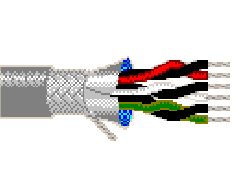 Belden 9805 060500 - 28 AWG -  C - 500 EA - 30 V RMS (UL AWM Style 2960); 150 V RMS - CHROME
