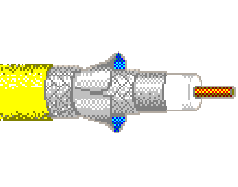 Belden 9880 0041640 - 12 AWG -  C300 V RMS - YELLOW