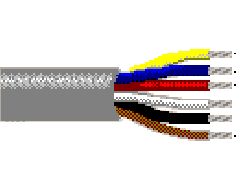 Belden 9405 0601000 - 16^18 AWG - 2^6 C - 1000 EA - 300 V RMS (UL AWM Style 2464) - CHROME