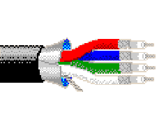 Belden 1521A 0101000 - 30 AWG -  C - 1000 EA - 30 V RMS (UL AWM Style 1354)^ 300 V RMS (CL2) - BLACK