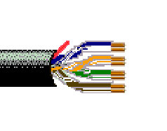 Belden 1702A F2V1000 - 24 AWG -  C - 1000 FT - 300 V RMS - GRAY/DEC