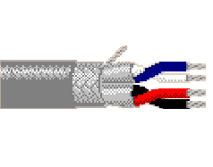 Belden 7896A T5U2000 - 16^18 AWG -  C - 2000 EA - 600 V RMS - GRAY T5U