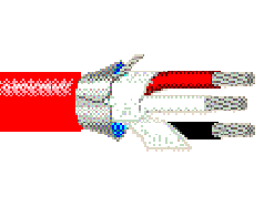 Belden High-Temperature Cable, Overall Foil Shield