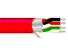 Belden 88723 0025000 - 22 AWG -  C - 5000 FT - 300 V RMS - RED