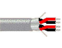 Belden 9328 0605000 - 22 AWG -  C - 5000 FT - 300 V RMS (PLTC^ CMG)^ 150 V RMS (ITC) - CHROME