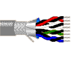 Belden 9809 060500 - 28 AWG -  C - 500 EA - 30 V RMS (UL AWM Style 2960); 150 V RMS - CHROME