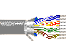 Belden 1424A 060500 - 24 AWG - 1 C - 500 EA - 30 V RMS (UL AWM Style 2919); 300 V RMS - CHROME