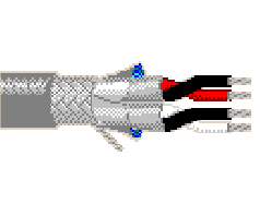 Belden 8162 060100 - 24 AWG -  C - 100 EA - 300 V RMS - CHROME