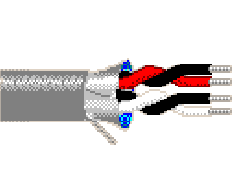 Belden 9302 0601000 - 22 AWG -  C - 1000 EA - 300 V RMS (UL AWM Style 2464) - CHROME
