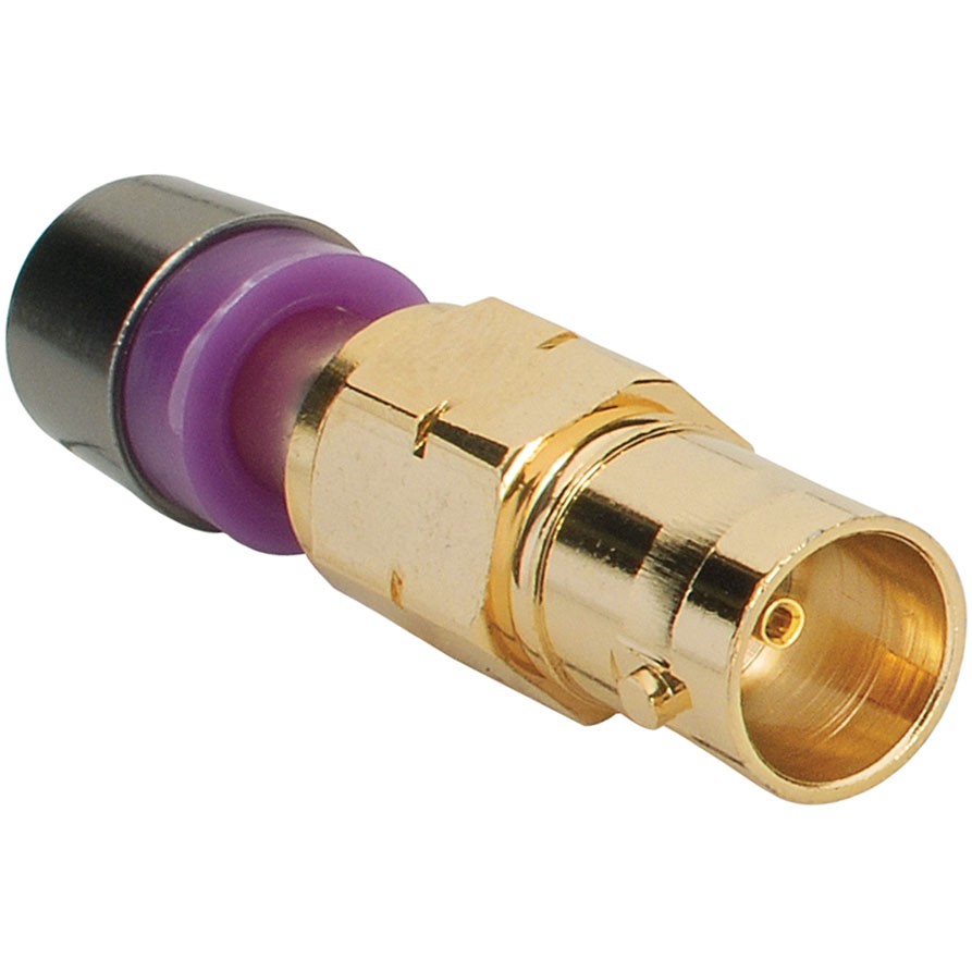 ICM Corp. RG15BNCSST - F-Conn Standalone Splice (Female) Connectors - Gold