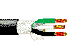 Belden 19108 010250 - 16 AWG - 3 C - 250 FT - 600 V RMS - BLACK