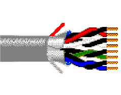 Belden 6345FE 877500 - 18 AWG -  C - 500 FT - 300 V RMS - NATURAL