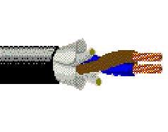 Belden 19507 B59250 - 16 AWG - 2 C - 250 FT - 300 V RMS - BLACK/MATTE