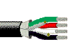 Belden 19217 01050 - 14 AWG - 4 C - 50 FT - 600 V RMS - BLACK