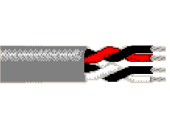 Belden 9744 060500 - 22 AWG -  C - 500 EA - 150 V (UL AWM Style 2576); 300 V RMS - CHROME