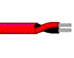 Belden 89740 0021000 - 18 AWG -  C - 1000 FT - 300 V RMS - RED